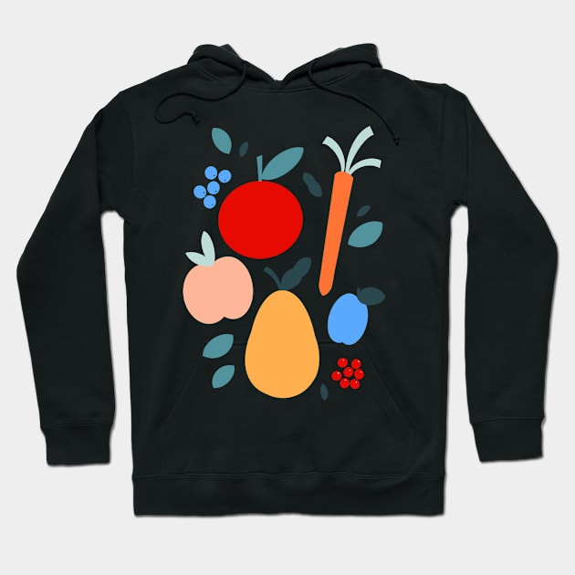 Apples Hoodie by Valeria Frustaci 